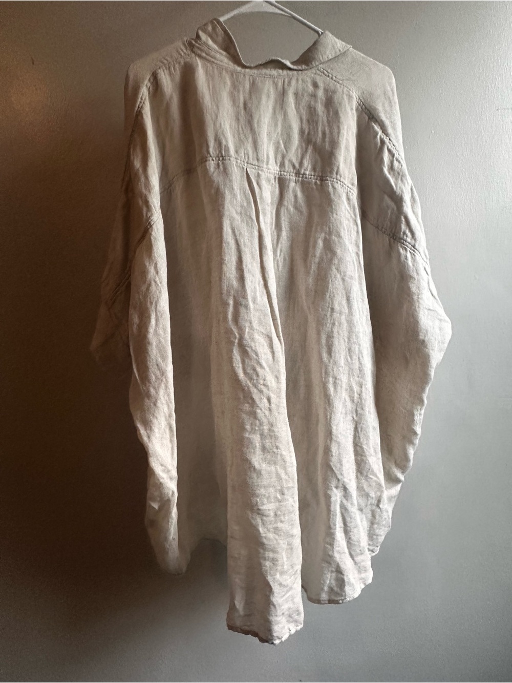 Posse Cream Striped  Cotton Linen blend TOP NWOT EXACTLY AS  PICTURED❤️ - Picture 6 of 12